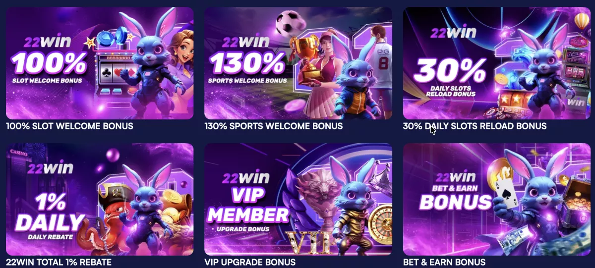 Bonuses and promotions